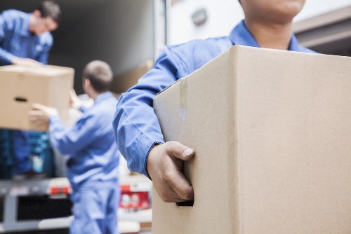 Professional removals team preparing a move in Harrow