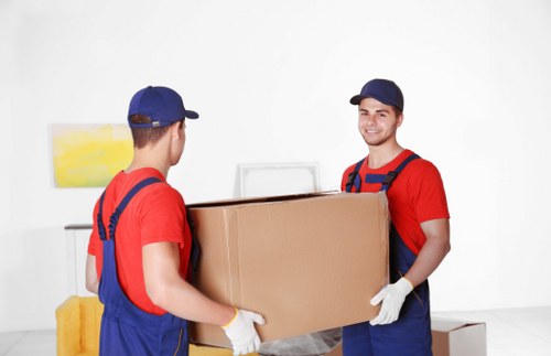 Local man with a van handling furniture delivery in Harrow