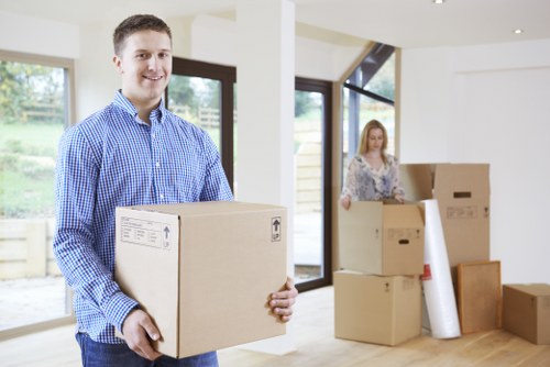 Accessible customer support process for moving service requests