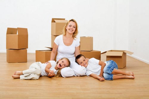 Local movers assisting with a flat or house move in Harrow