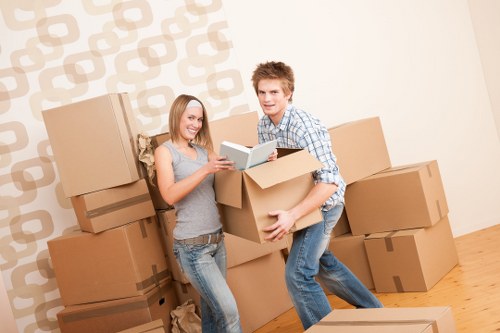 Local moving truck serving flats and homes in Harrow